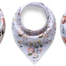 3-Pack Baby Bandana Bibs for Drooling and Teething, Super Absorbent Bibs Baby Shower Gift - Fok-03-image-11