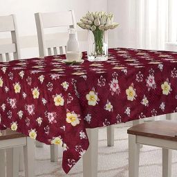 Floral, Printed 6 Seater Table Cover-image-34