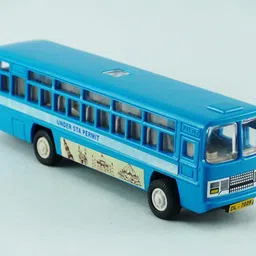 sabirat New City Bus For Kids, Durable Quality, Pull Back Action, No Sharp Edges-picture-33