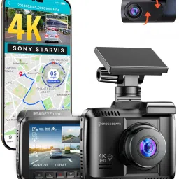 RoadEye DC03 4K Front and Rear Dashcam|Sony Starvis|GPS & ADAS|WDR Night Vision Dashboard Camera System-27