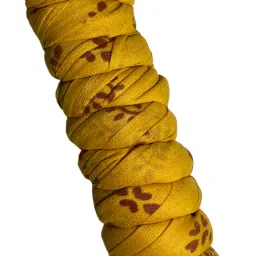 Cotton Blend Printed Yellow Women Dupatta-image-82
