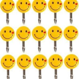 Small Size Smiley self adhesive wall hanging PACKE OF 2 PIECES Hook 15-14
