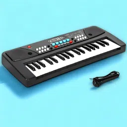 X155 Key Electronic Piano Keyboard Toy with Microphone & Song Recording Feature Toy with Microphone, USB Power Cable & Sound Recording Function Analog Portable Keyboard-16