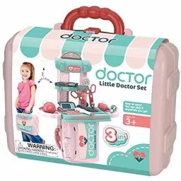 Doctor's Medical Activity Utility Suitcase | Doctor Kit Pretend Play Set Toys for Kids-20