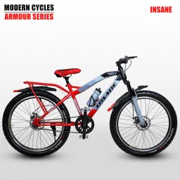 Modern Cycle ARMOUR SERIES | INSANE (Dual Disc, Front Shocker) 26 T (inch) Road Cycle-image-26