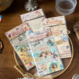15 cm Book Vintage Aesthetic Sticker Book 4pic Glow in The Dark Sticker Pack Of 1 Book Removable Sticker-image-92