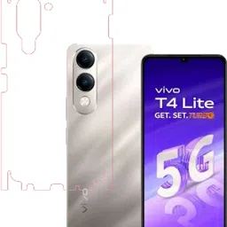VAYUVAULT Back Screen Guard for vivo T4 Lite 5G, Back Screen Guard Glossy finish, Back Screen Guard With Side-31