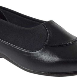 BLACK BALLET FLATS Brogues For Women-image-2