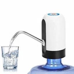 Automatic Water Dispenser for 20 Liter Bottle jar, Pump with Rechargeable Batter Bottled Water Dispenser-image-30