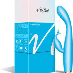 Mschief Crescendo Dual Sensual Vibrator | 5 Speed & 10 Frequencies | Waterproof Massager-13