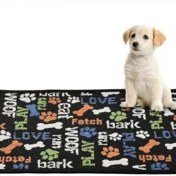 Pet Feeding Mat – Non-Slip, Waterproof, Absorbent Mat Cat, Dog, Rabbit Pet Mat-image-54