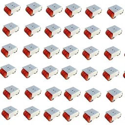 Sixer Wheel Castor Wheel Size Diameter 30 mm (Capacity 300KG) (Pack of 12 (48 Pieces)) Swivel Furniture Caster-image-54