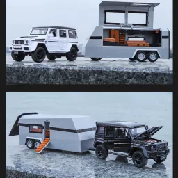ukaxa Ben Haodi B3238 132 Big G63 RV Withe toy image 5