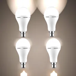 Surya (Emergency Bulb) 12W Rechargeable LED (Emergency Light) (Pack of 4) IP90 4 hrs Bulb Emergency Light-image-11
