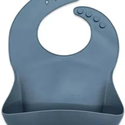 Silicone Baby Bibs with Food Catcher Pocket Adjustable,Soft,Waterproof Bibs-image-78