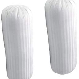 Bolster Set || Comfort And Support Bolster Microfibre Stripes Sleeping Pillow Pack of 2-16