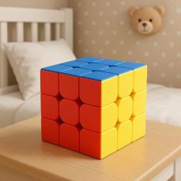 Cubes 3X3 High Speed Sticker Less Magic Puzzle Cube Game Toy-image-71