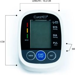 Dishan Digital NI/305 Automatic Blood checking Hypertension Indicator & Intellisense Technology Bp Monitor image 2