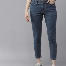 roadster Women Skinny Mid Rise Blue Jeans-picture-48