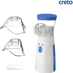 CRETO JSL-W302 Portable Ultrasonic Mesh Nebulizer Machine for Adults & Kids- Nebulizer-image-84