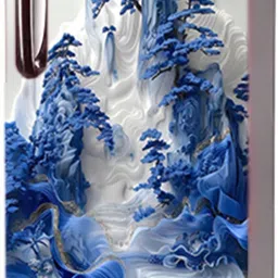 49 inch Fridge Single Door Wallpaper Sticker Wrap For Refrigerator (Size 24x49 inch) Self Adhesive Sticker-image-28