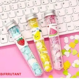Travel Soft Paper Soap Flower Design Tube Shape Bottle .-image-16