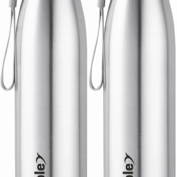 TAG Single Wall Stainless Steel Fridge/Gym/Home/Office Water Bottle 1000 ml Bottle-13