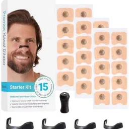 NH-MahiMagnetic Nasal Strips for Breathing | Anti Snoring Nose Clip Anti-snoring Device-16