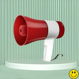 Handheld Megaphone with Siren, Microphone & Rechargeable for Outdoor EventsB198 Megaphone Portable Megaphone Siren Loudspeaker Function &Long Battery BackupE198 Outdoor PA System-5
