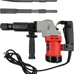 100% Copper Winding MCGH1053M6 17mm Demolition Drill Machine with 2 Bits for Breaking Concrete Wall/Hammer Drill (17 mm Chuck Size, 1200 W) HKD21 Pistol Grip Drill-image-2