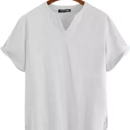 Men Solid Cotton Blend Straight Kurta-image-51