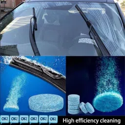 Wiper Cleaner Tablets Car Windshield Washer Shampoo Tablet Concentrate Vehicle Glass Cleaner-picture-28