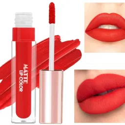 Liquid Matte Hot Red lipsticks-image-33