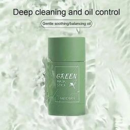 Blackheads Whiteheads Oil Control & Anti-Acne Green Mask Face Shaping Mask-image-2