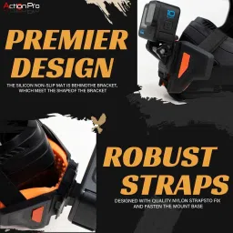 Action Pro Helmet Strap Camera Mount image 4