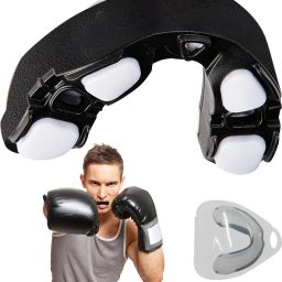 Mouth Guard Sports with Case Dental Protection for Adults Teens Custom Fit Black Mouth Guard-image-89