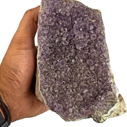 Amethyst Cluster-1 Regular Asymmetrical Crystal Stone-image-7