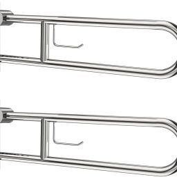 32MM Flip Up Grab Bar for Bathroom & Toilet Hand Support Handrails Shower Grab Bar-2