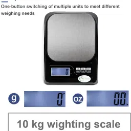 RCSP SF-413 Digital Kitchen Weighing Scale High Precision, 10kg Capacity, LCD Display Weighing Scale image 4