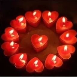 Romantic Heart-Shaped Tealight Candles for Valentine's Day Party Decorations Candle-18