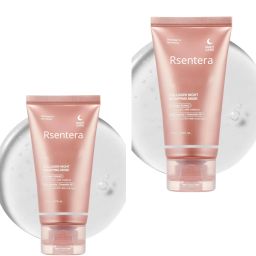 Facial Mask Pack Hydration Hydrolyzed Glowing Skin 75ml Pack of 2 Face Shaping Mask-image-66