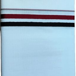 ManoCotton Men Political Wear Dhoti/Vesti Lenght of 2Mtrs With 1 Inch Border Solid Men Dhoti-image-33