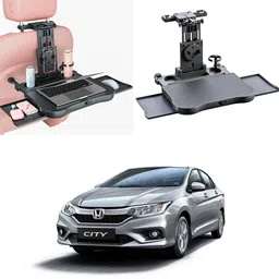 oshotto (FT-10) Car Backseat Laptop Food Tray Desk & Storage Drawers For City Old ZX Cup Holder Tray Table-picture-47