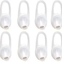 BUMTECH 8 Pcs white Bluetooth Silicon Earbud In The Ear Headphone Cushion-image-9
