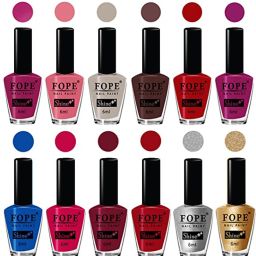 Quick Drying Nail Polish Latest Shades Collection Blue, Silver, Golden, Blood Red, Dark Brown, Light Pink, Purple, Tomato Red, Pink, Dark Pink-29
