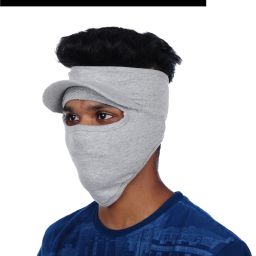 Grey Bike Face Mask for Men & Women-image-22