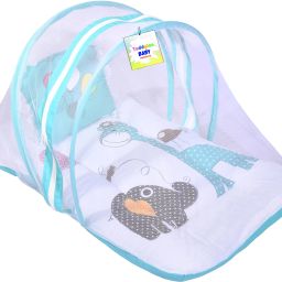 toddylon Baby Mosquito Net Bed with Cushioned Pillow Standard Crib image 3