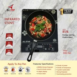all star 2000 W Induction Cooktop Touch Panel image 2