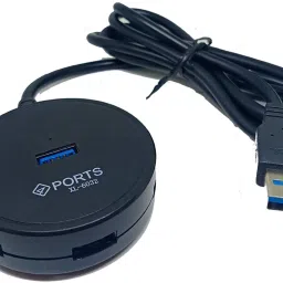 FKU XL 6032 4Port USB Hub 3.0 Data Hub with 4ft Extension Cable High Speed USB Hub USB Adapter image 3