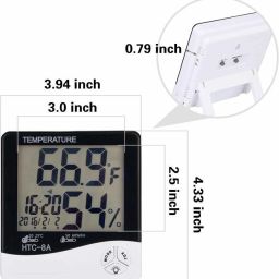 home care forever MOISTURE MEASURER HTC Digital Humidity Meter Tester Thermo Hygrometer Thermohygro Tester HTC-1 Pin-Type Digital Moisture Measurer image 3